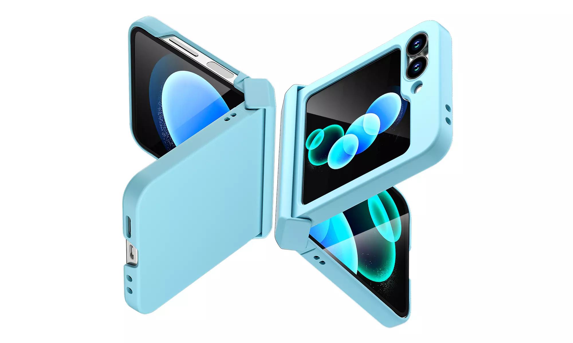 For Samsung Galaxy Z Flip 6 5G Case Ultra Slim Flip6 Hard Hinge Protection Cover
