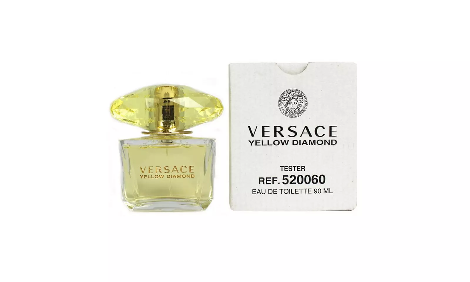 Versace Yellow Diamond Eau De Toilette 3.0 oz / 90 ml Spray - WHITE BOX - Primary Image