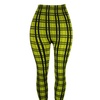 Image 32: Women's Stretchy Plaid Print Pants Casual Tights Soft Skinny Basic Leggings