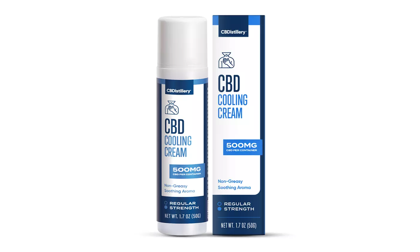 500mg CBD Cooling Cream - 0% THC - Primary Image
