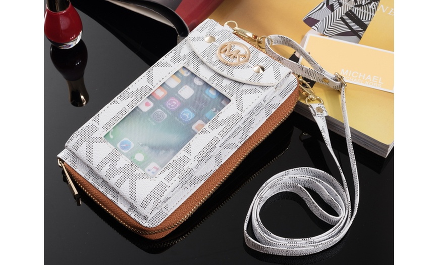 Image 13: Michael Kors Leather Crossbody