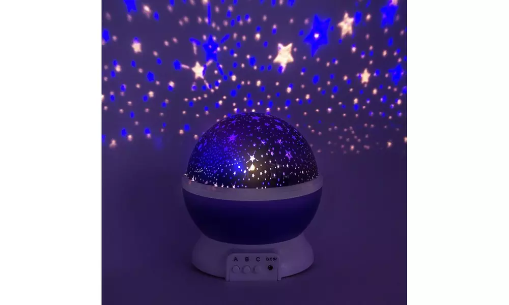 LED Concepts Moon and Star Projection Lamp - Second Medium