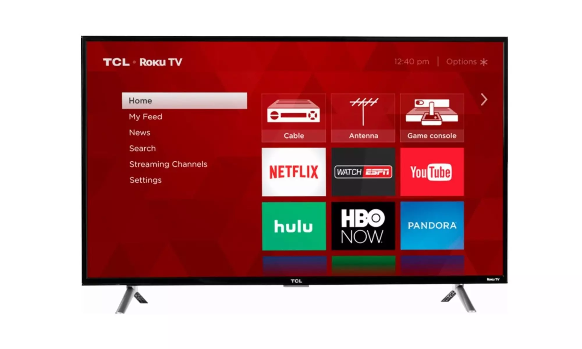 TCL Refurbished 49S405B 49" Class 4-Series 4K UHD HDR ROKU Smart TV - Primary Image