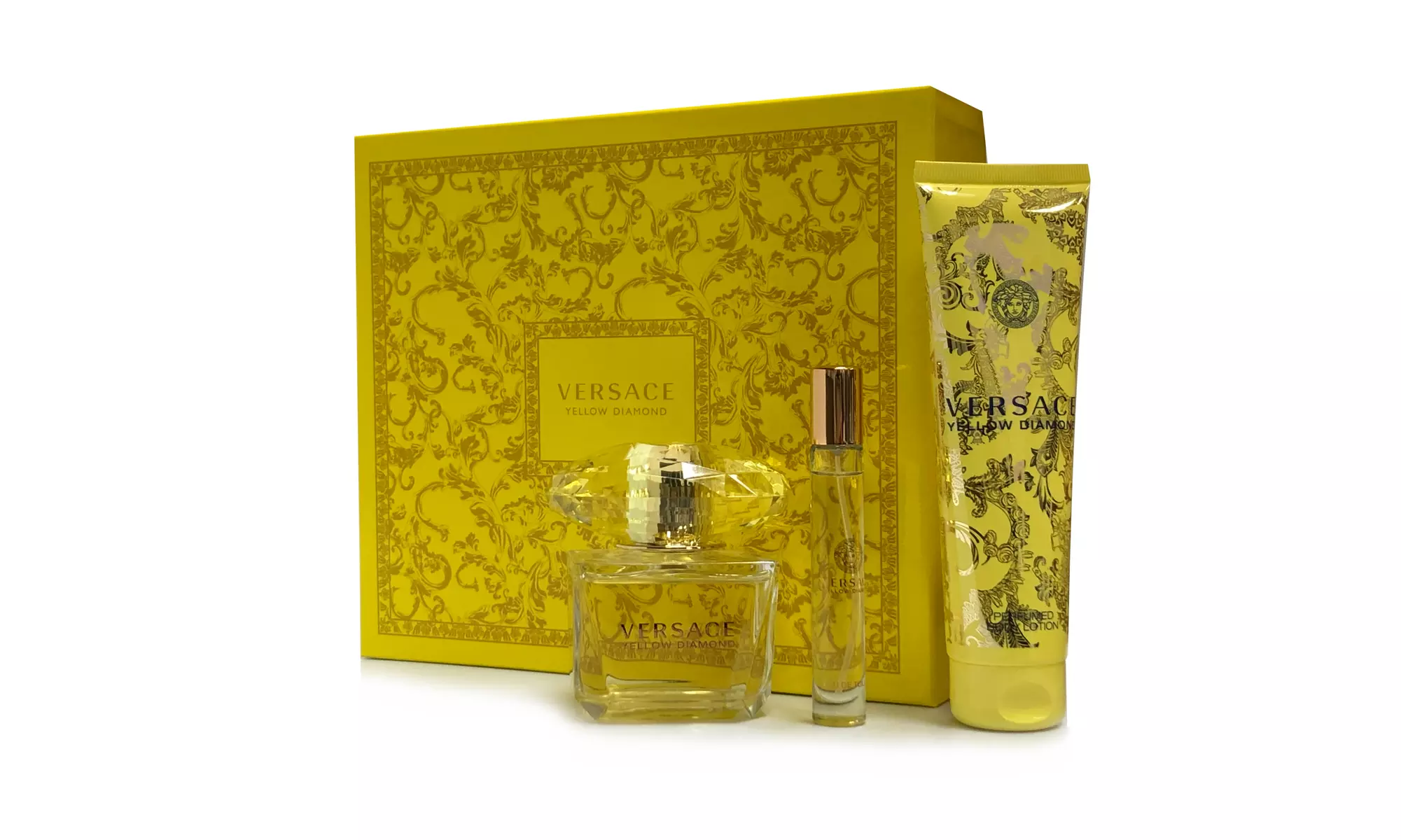 Versace Yellow Diamond Eau De Toilette 3 Piece Gift Set for Women - Second Medium