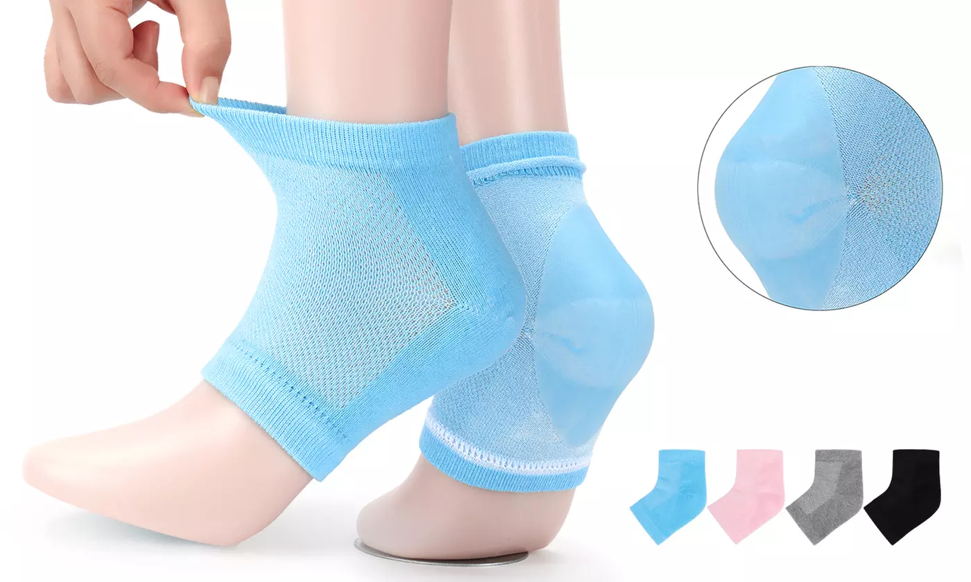 Moisturizing Gel Heel Socks Cracked Dry Foot Skin Care Protectors Sock 