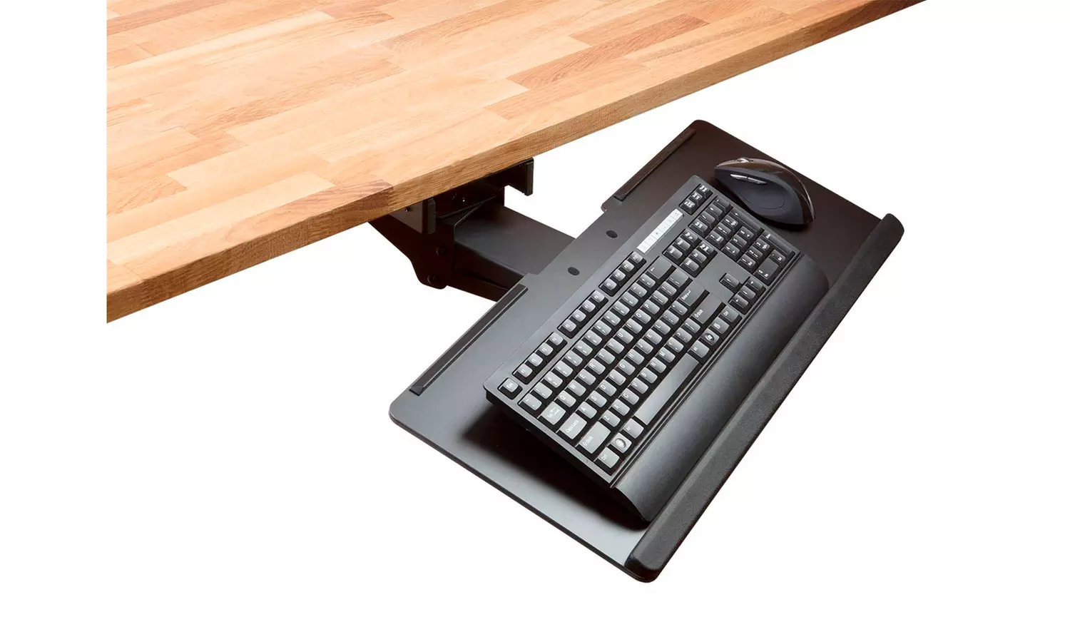 Workstream by Monoprice Adjustable Ergonomic Keyboard Tray - Second Medium