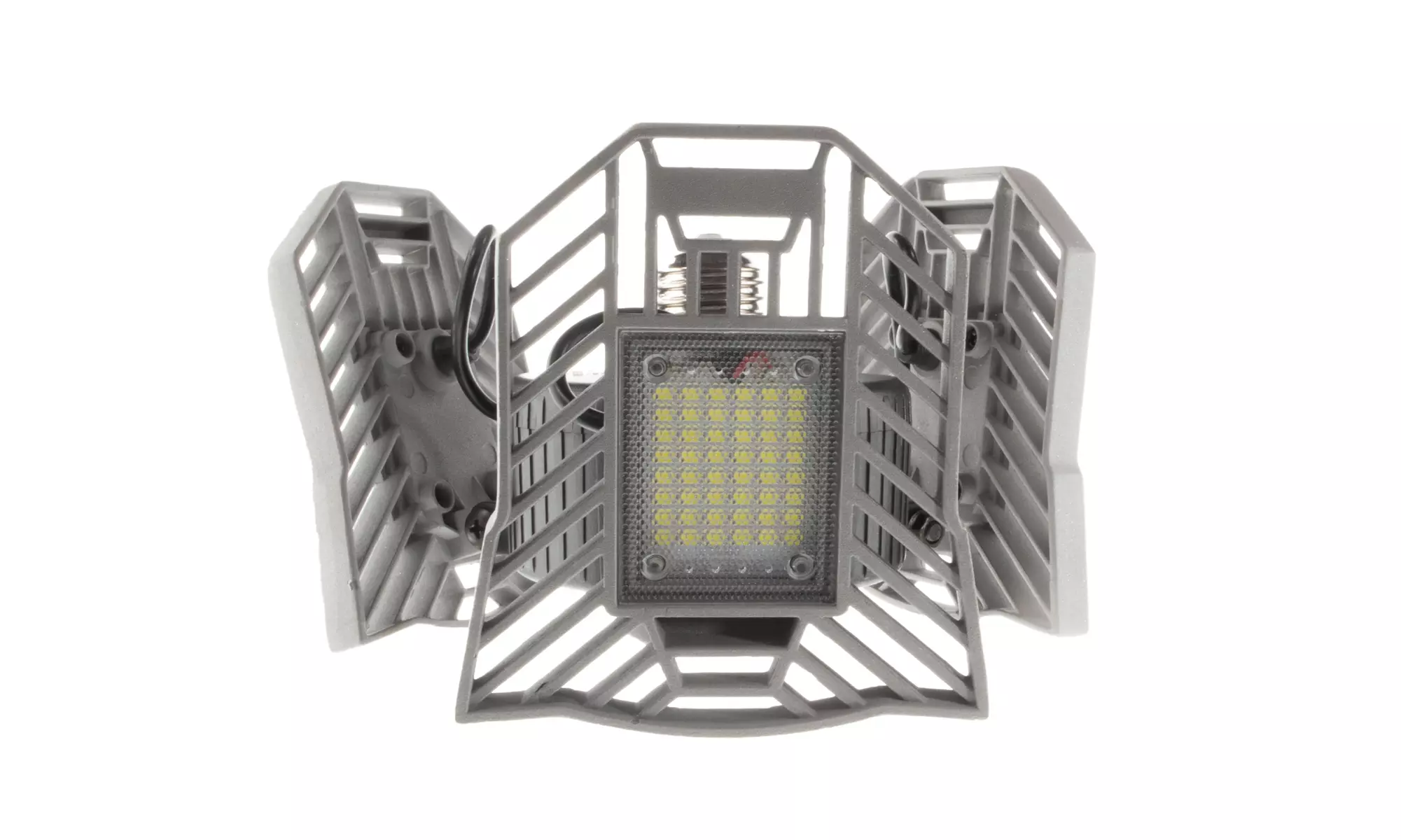 3 Tri Leaf LED Garage Light Three Adjustable Panel Ultra Bright 7200 Lumens - Primary Image