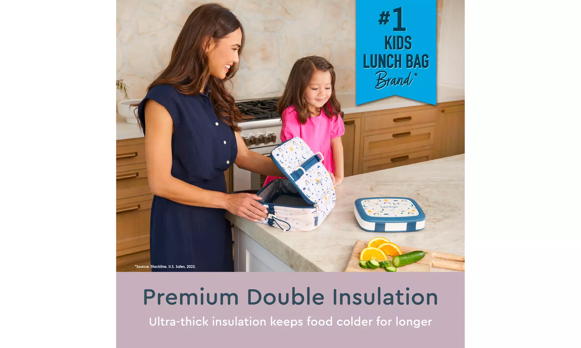 Bentgo Kids Lunch Bag - Durable and Double Insulated
