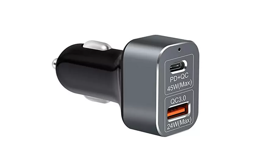 UrbanX 69W Type C PD Car Charger with QC 3.0 Port - Primary Image