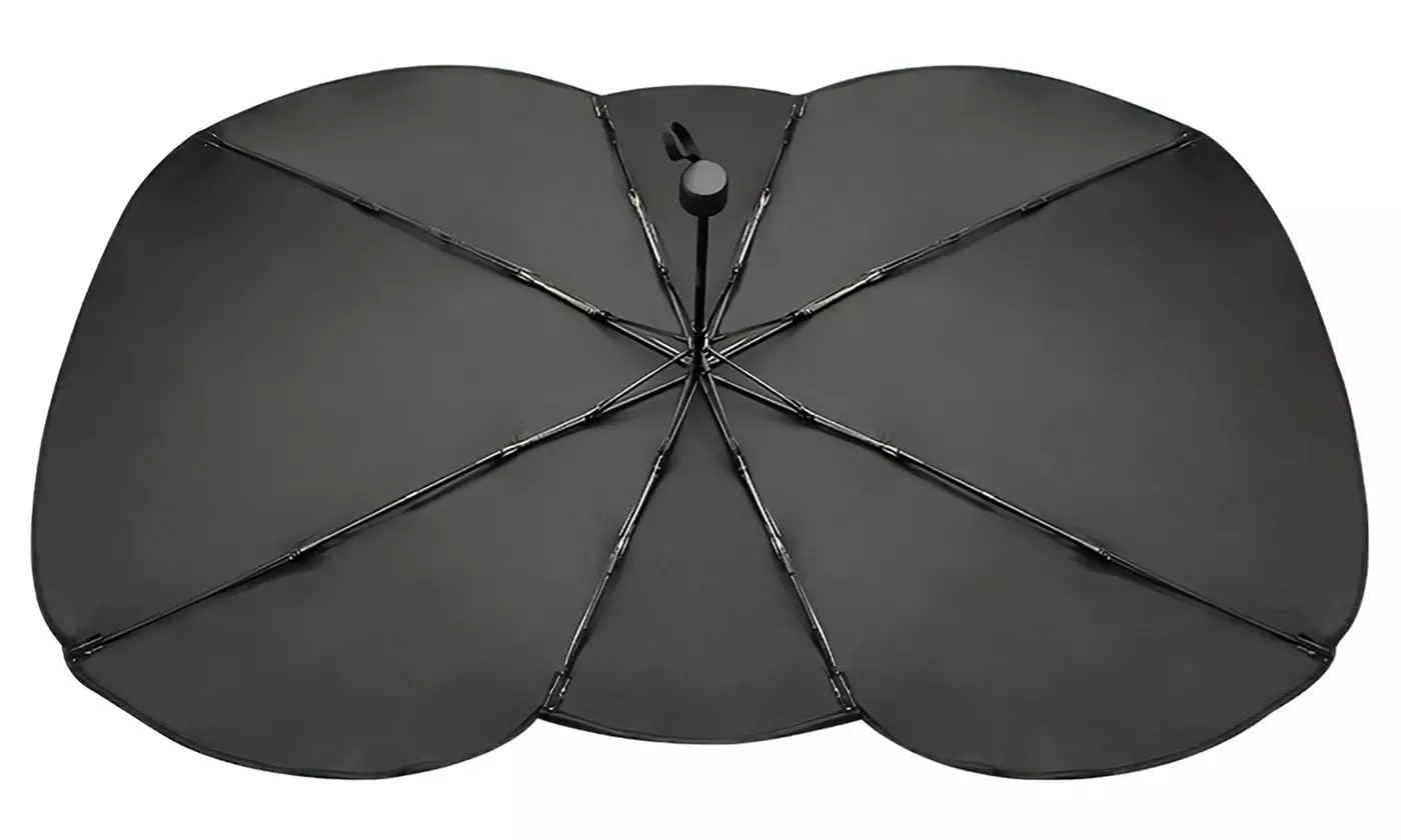 iMounTEK Foldable Car Windshield Sun Umbrella Sunshade Umbrella Protective Cover