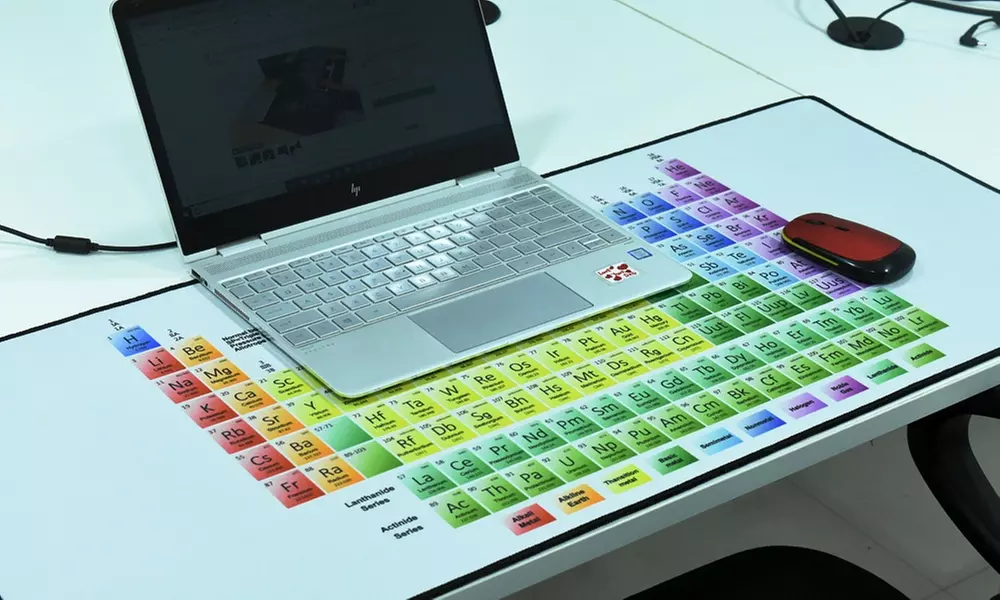 Large Full Desk Coverage Mouse Pad - 5 Print Options - Second Medium