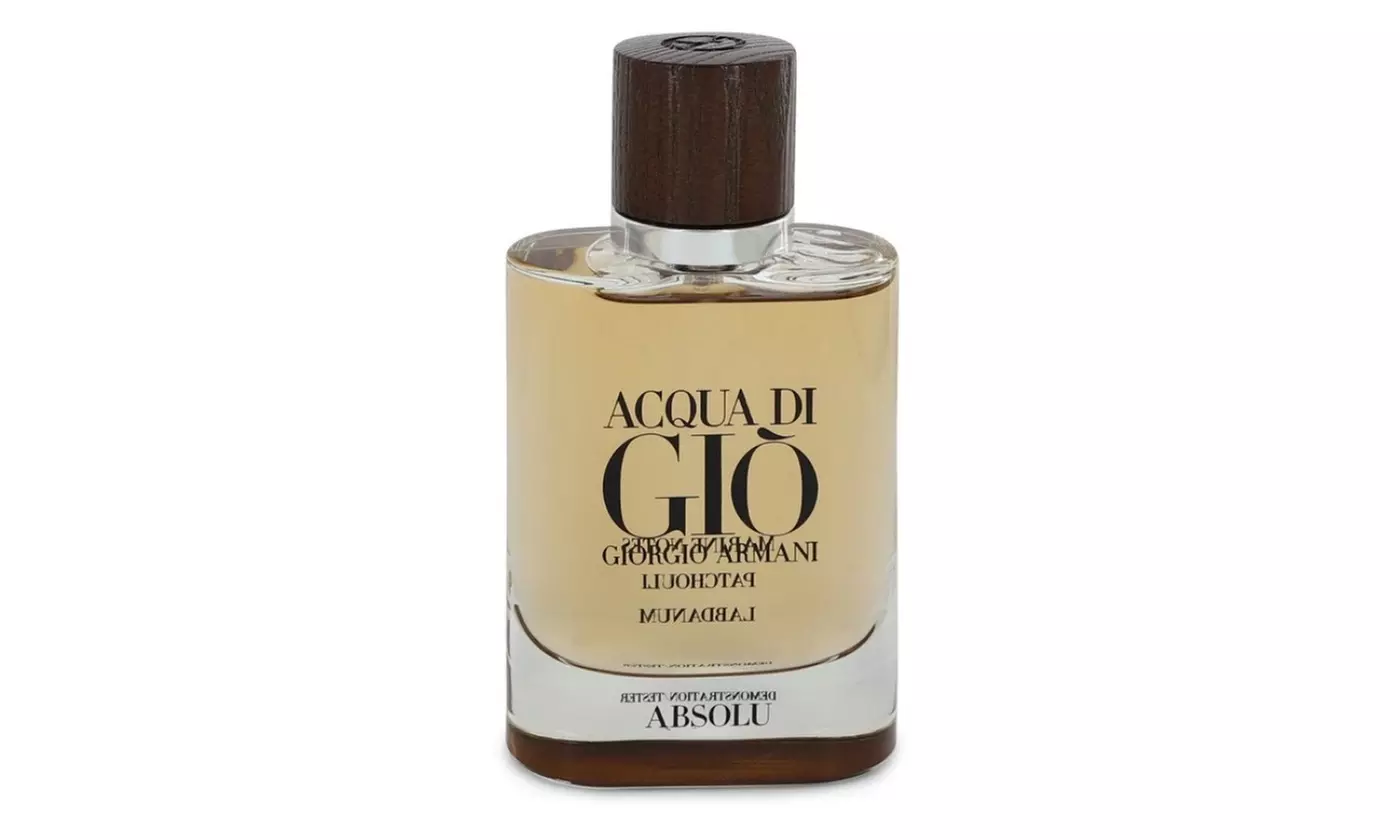 Acqua Di Gio Absolu Giorgio Armani 2.5 oz Eau De Parfum Spray Tester Bottle New - Primary Image
