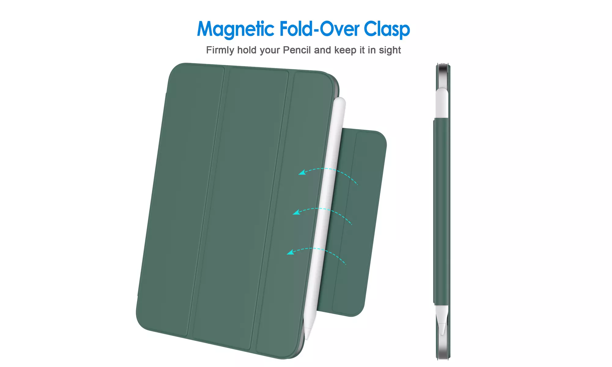 Case for iPad Mini 6 (2021 Model), Magnetic Attachment, Auto Wake/Sleep