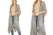  Bohemian Glitter Shawl Wrap Kimono  - Second Medium