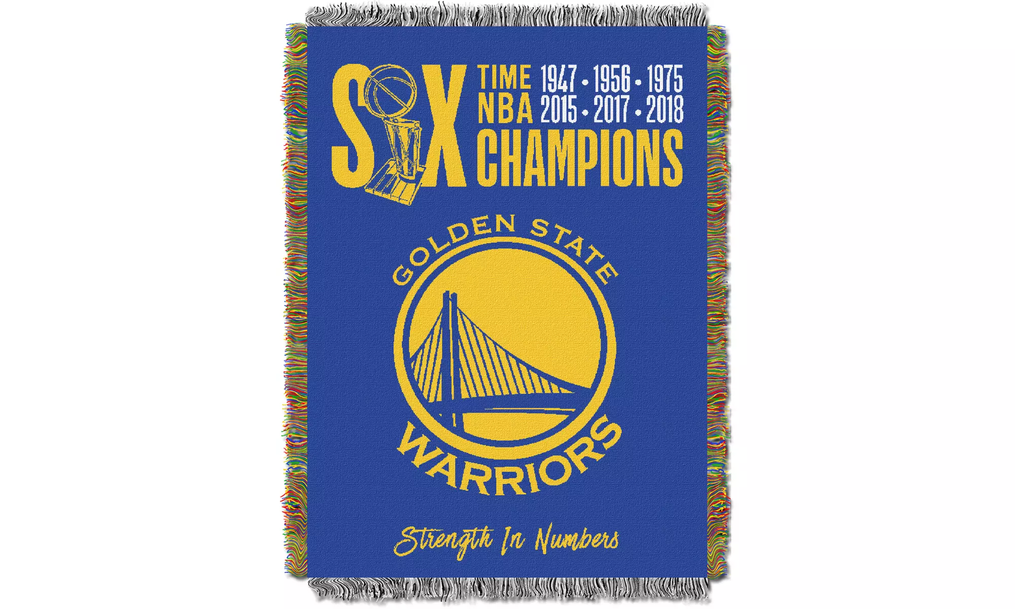 NBA Commemorative Series Woven Throw - Primary Image