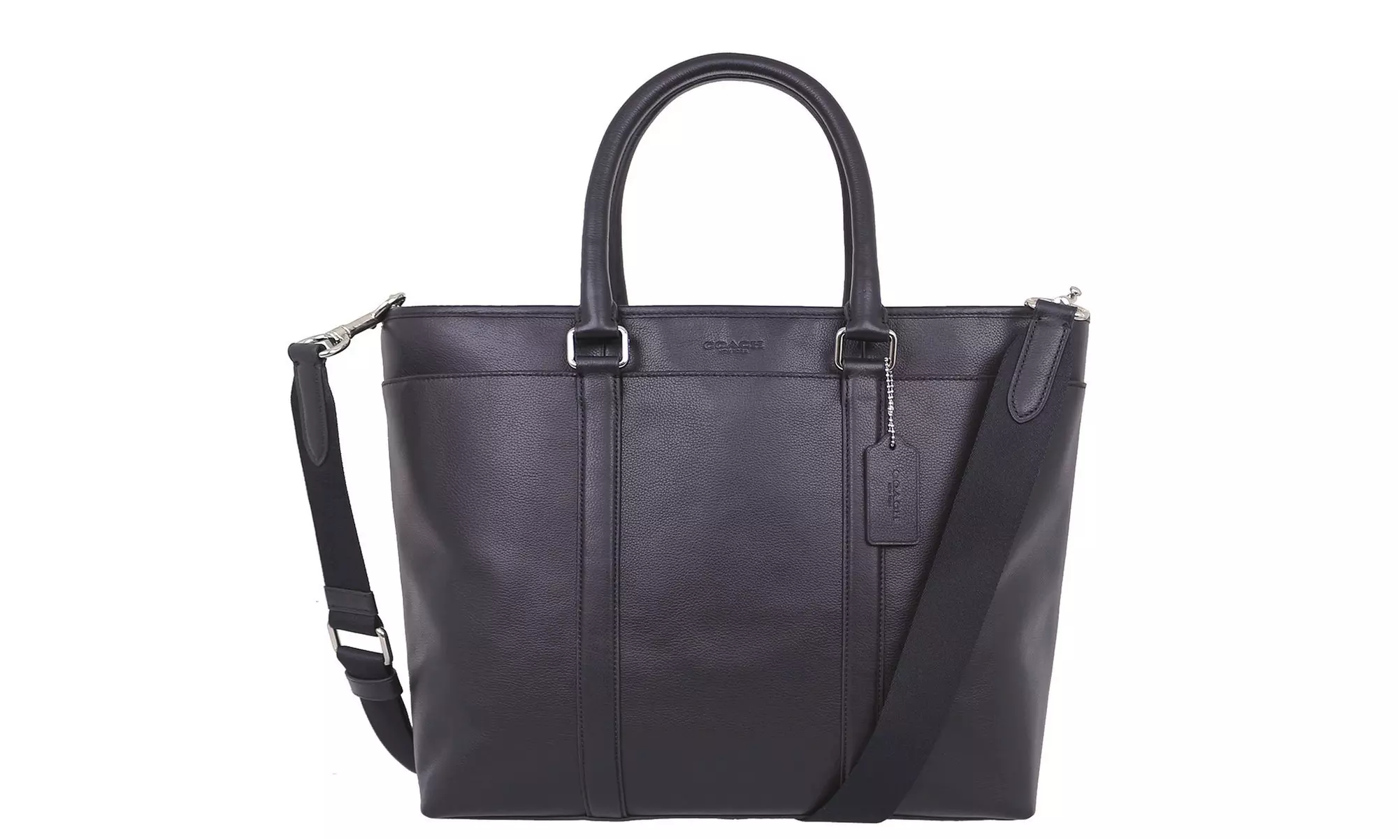 Coach F54758-BLK Men's Perry Business Tote, Black - Primary Image