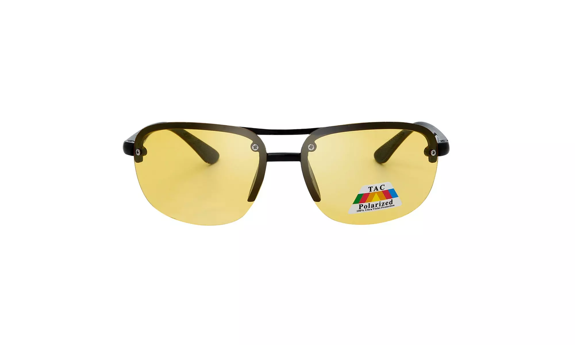 Model 199 Designer Polarized Retro Flash Reflective Lens Sunglasses - Second Medium