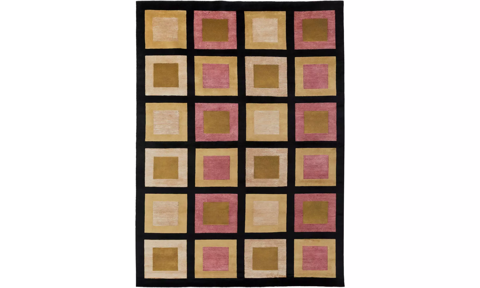 Surya IN8005-913 Black Mugal Collection Rug - 9ft X 13ft - Second Medium