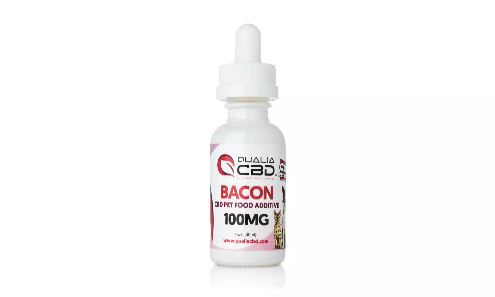 Bacon Flavored Tinctures & Treats Infused with Non-GMO Organic CBD for Dogs - Second Medium