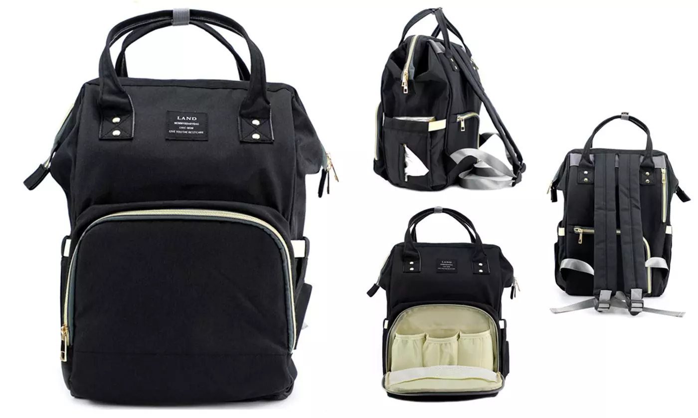  Diaper Bag Mommy & Baby Large Multi-Function Backpack 
