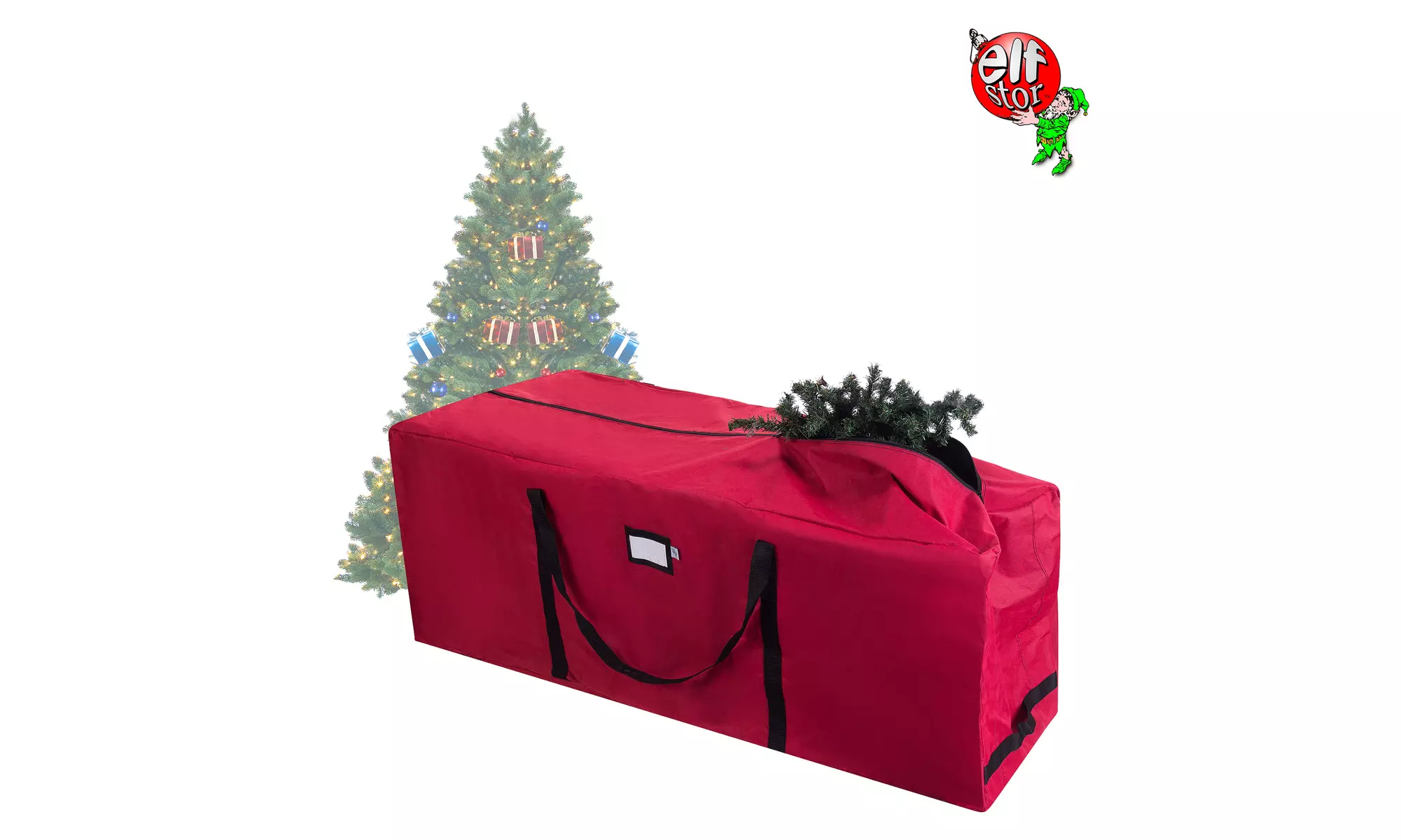 Premium Rolling Christmas Tree Storage Duffel Bag for 12 ft. Tree - Primary Image