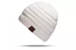 Cold Winter Warm Knitting Trendy CC Ponytail Beanies Hats Caps for Women - Second Medium