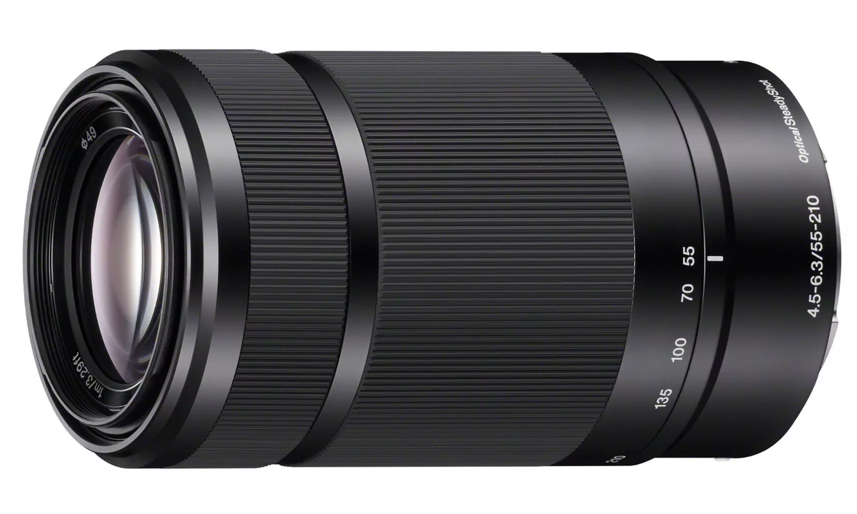 Sony 55-210mm f/4.5-6.3 OSS E-Mount Lens (Black) - Primary Image