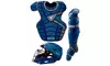 Easton M10 Intermediate Custom Catchers Set, Royal/Silver