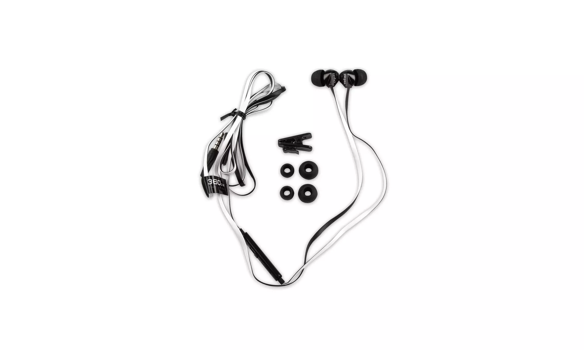 Veho VEP-004-Z2BW Stereo sound isolating Earphones  - Second Medium
