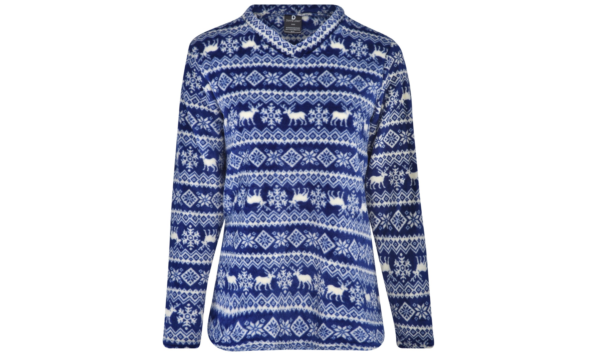 Donna L'oren Women's Fleece Pajamas Sets Many Prints Avail (Plus Size Available)