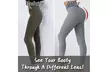 TIK Tok Leggings Women Butt Lifting Workout Tights Sports High Waist Yoga Pants - Second Medium
