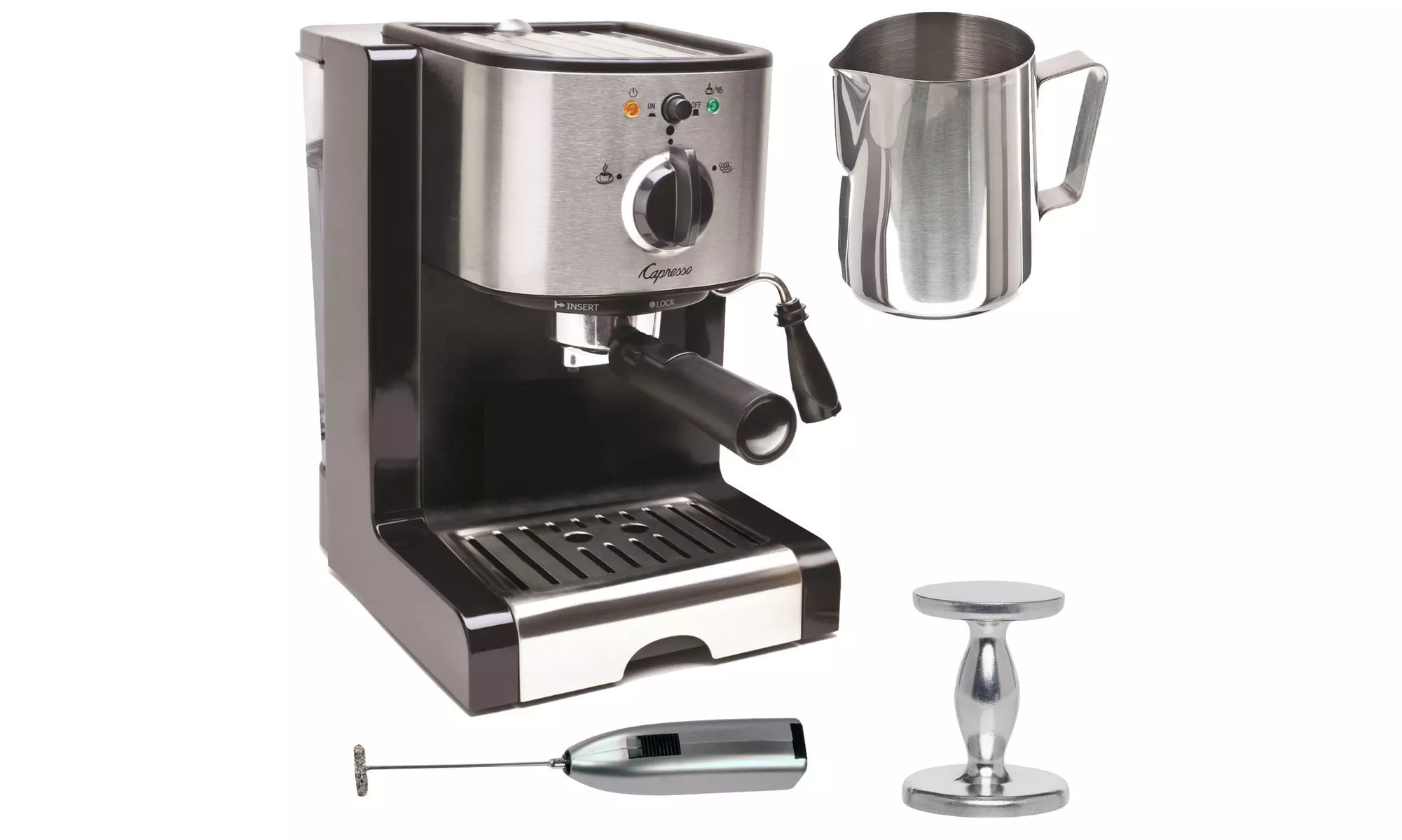 Capresso Espresso and Cappuccino Machine with Frother,Pitcher & tamper - Second Medium