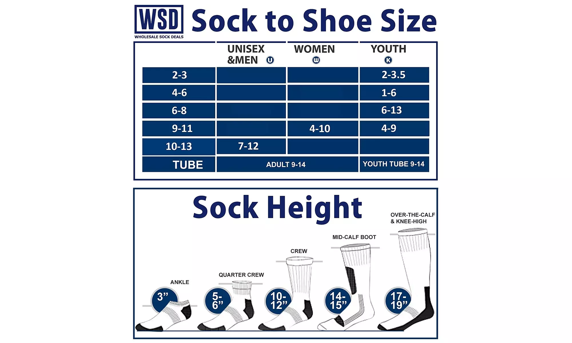 6 Pairs Kids Cotton Tube Socks Assorted Colors Children-White Gray Heel Toe 9-11 - Second Medium