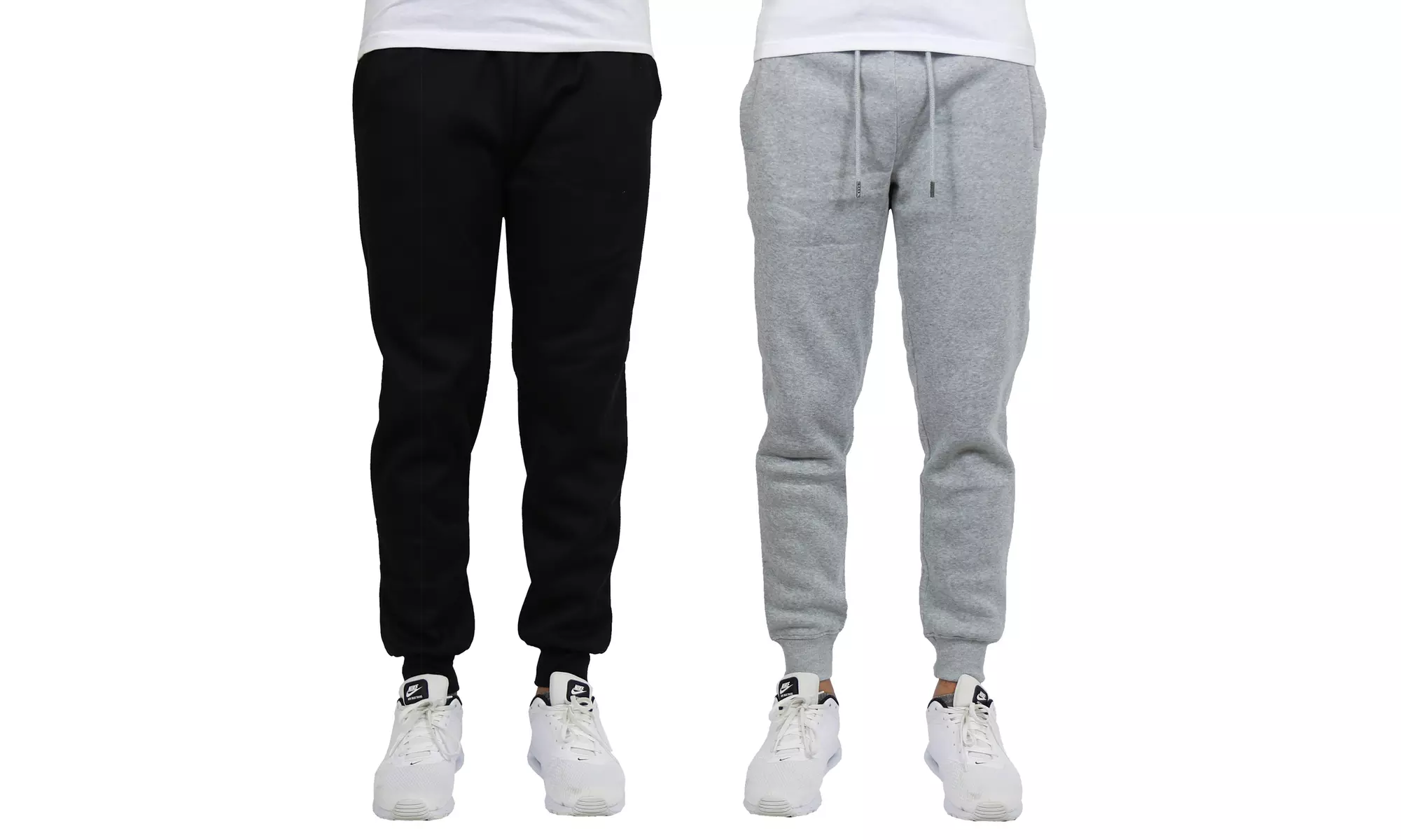 2-Pack Galaxy By Harvic Men's Fleece-Lined Jogger Sweatpants (S-2XL)