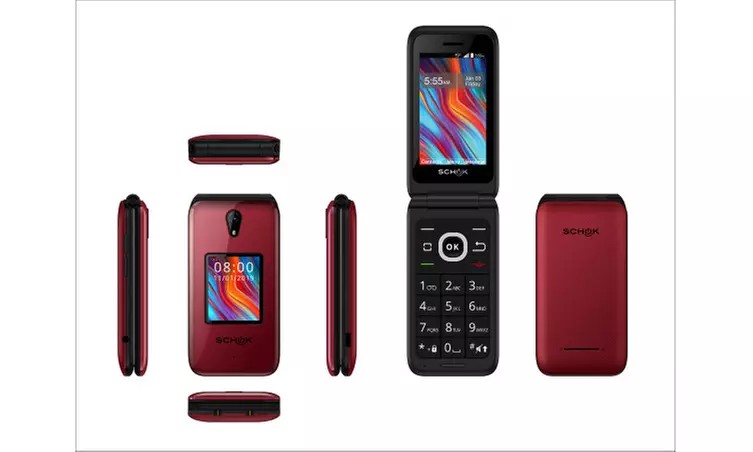 Schok Classic Flip Unlocked GSM / Verizon Phone - Exchangeable cover - Primary Image