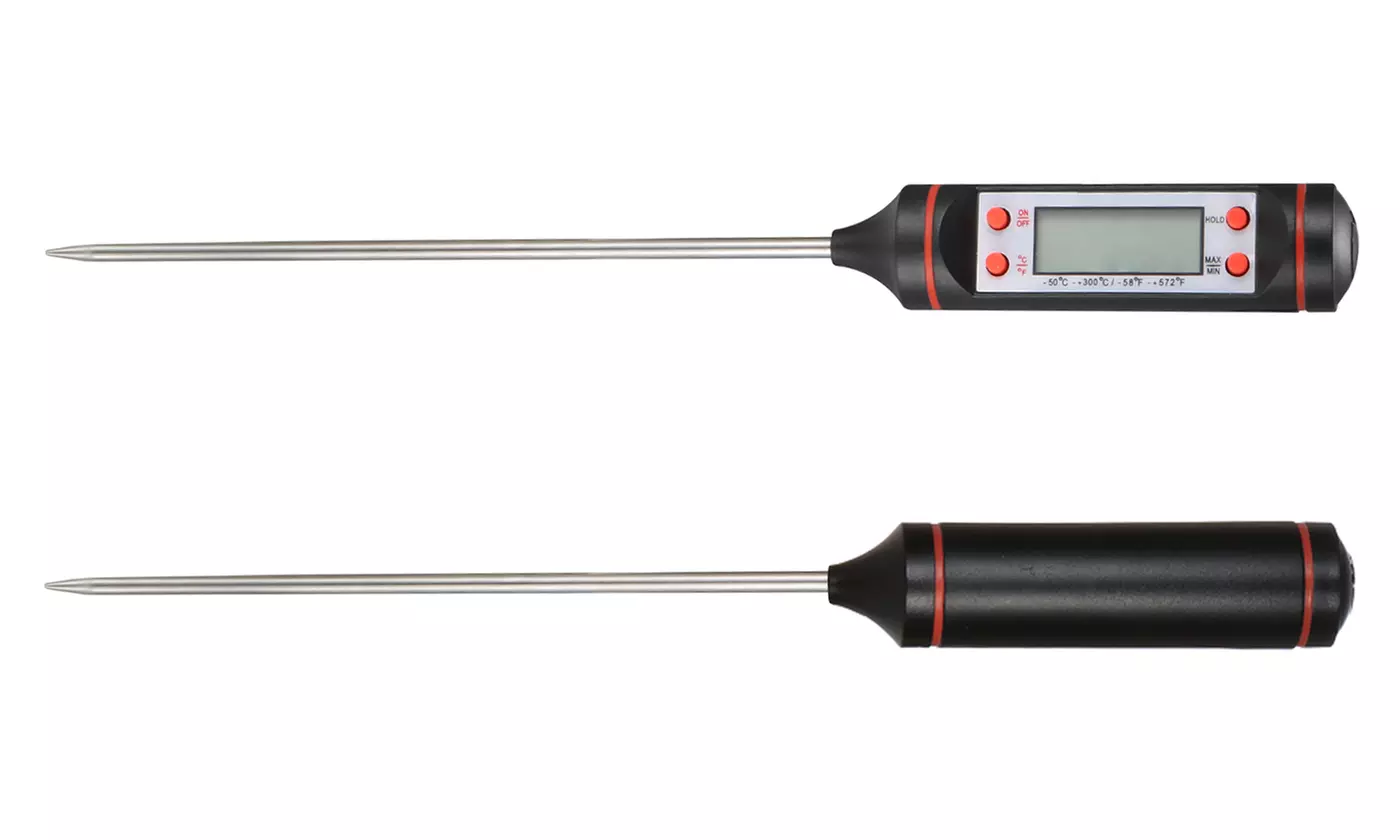 Instant Read Digital Electronic Kitchen Cooking BBQ Grill Food Meat Thermometer - Primary Image