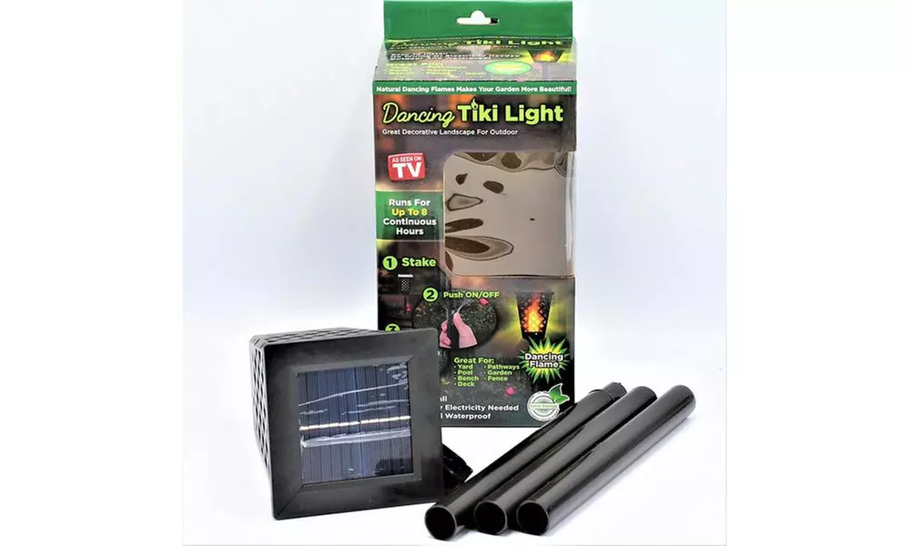Solar Dancing Tiki Light As Seen On TV (Pack of 2) - Primary Image