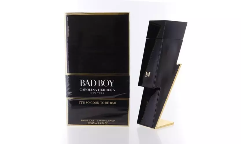 Bad Boy by Carolina Herrera 3.4 OZ Eau De Toilette Spray  NEW in Box for Men - Primary Image