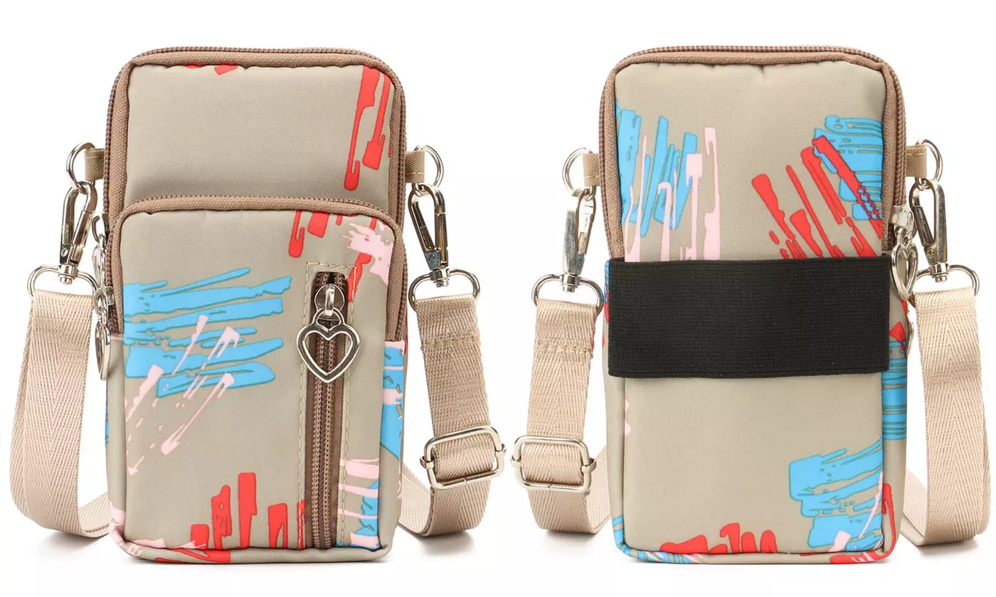 Small Cell Phone Purse  Bag Cross Body Wristlets Strap Wallet Pouch