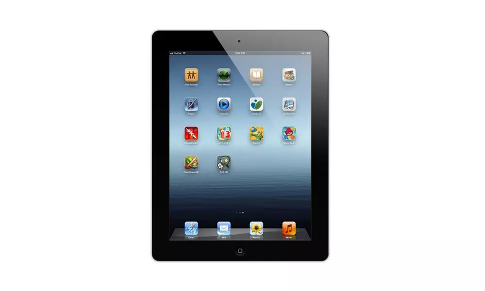 Apple iPad 4 16GB or 32GB WiFi Tablet with 9.7" Retina Display and MFi-Certified Lightning Cable (Refurbished A-Grade) - Primary Image