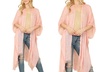  Bohemian Glitter Shawl Wrap Kimono  - Second Medium