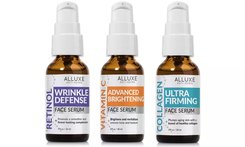 Alluxe Clinicals Anti-Aging Triple Strength Face Firming Kit (3-Piece) - Second Medium