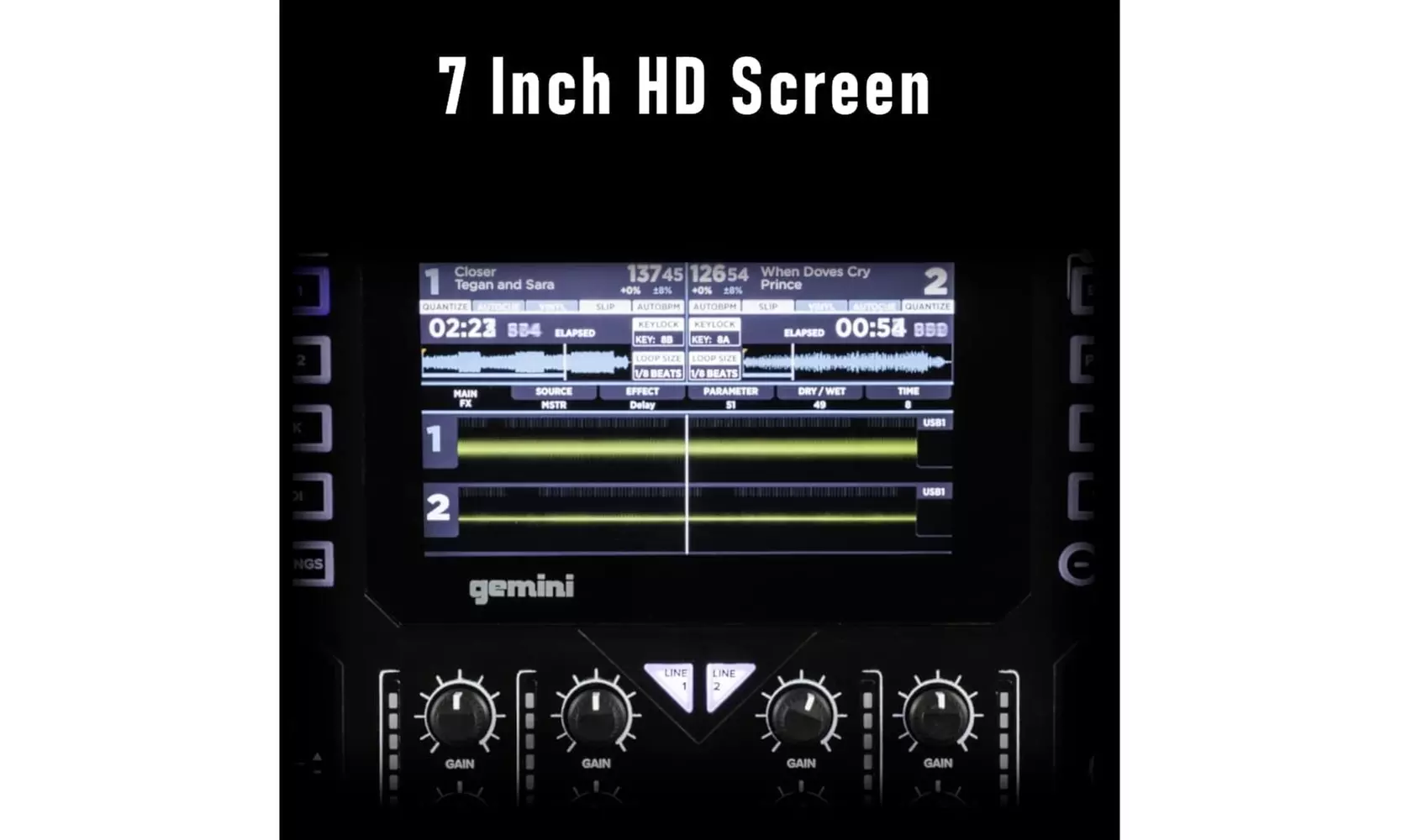 Gemini SDJ-4000 Standalone DJ Controller - Second Medium