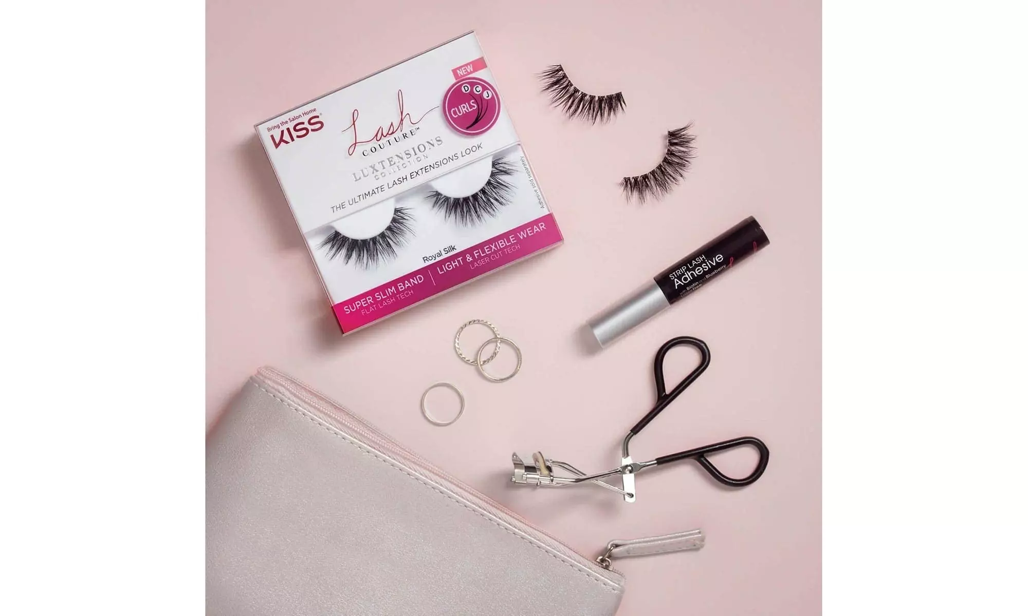 KISS Lash Couture LuXtensions Collection False Eyelashes. - Second Medium