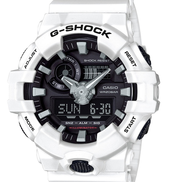 casio quartz resin casual watch