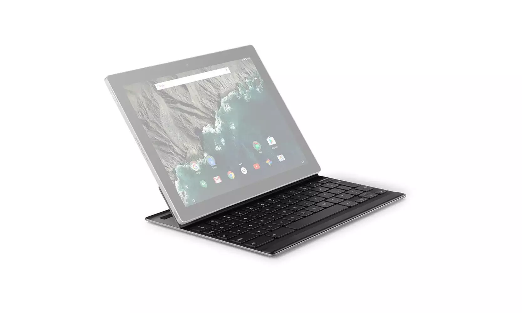 Google Pixel C QWERTY Keyboard - Aluminum Gray - Brand New - Primary Image