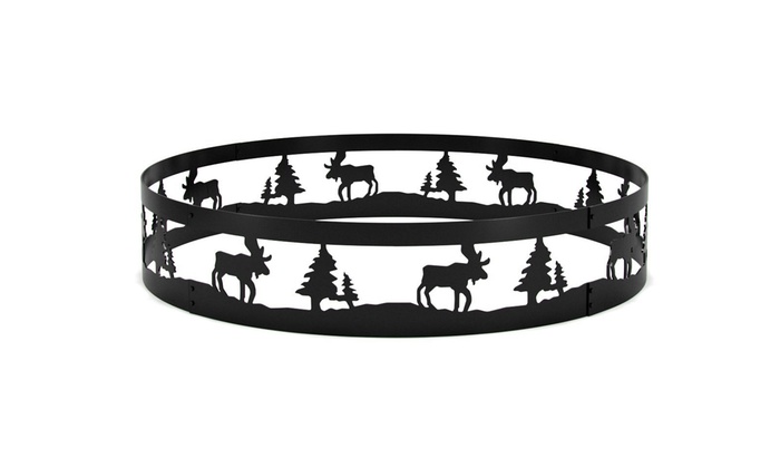 Regal Flame Boston Backyard Garden Home Deer And Trees Light Wood