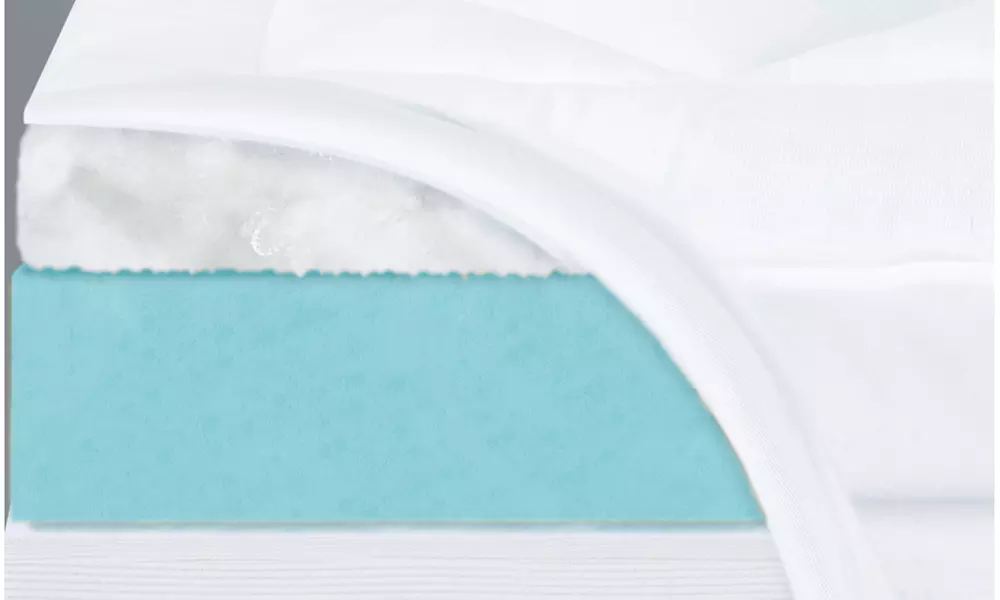 BeautyRest ComforPedic Loft  5.5" Memory Foam Gel Mattress Topper - Second Medium