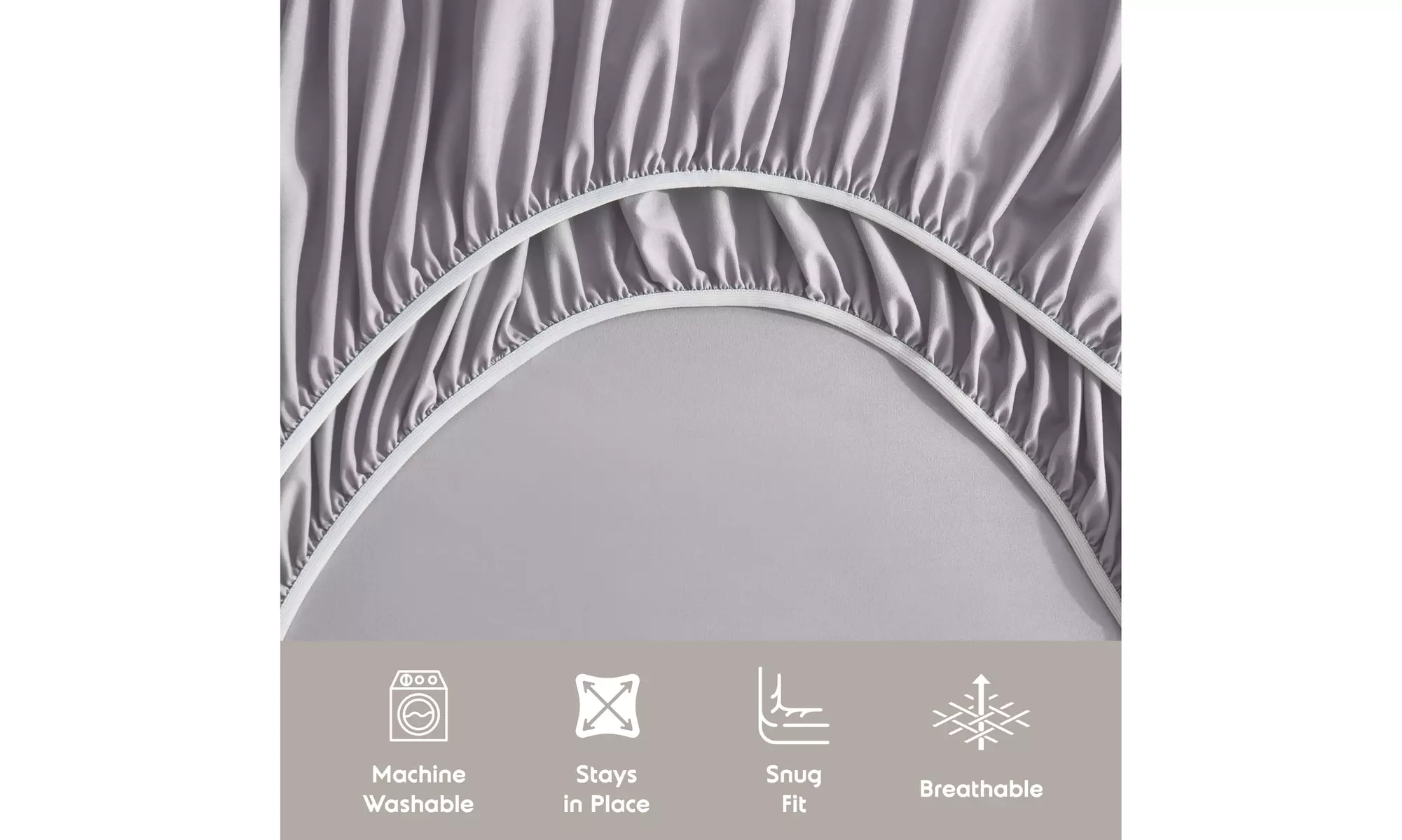Nestl Split King Extra Soft Microfiber Deep Pocket Bed Sheet Set - 5 Piece