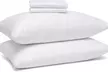Zippered Pillow Protectors 100% Cotton, Breathable (2 Pack) White - Second Medium